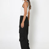 Blane Cargo Pants | Black