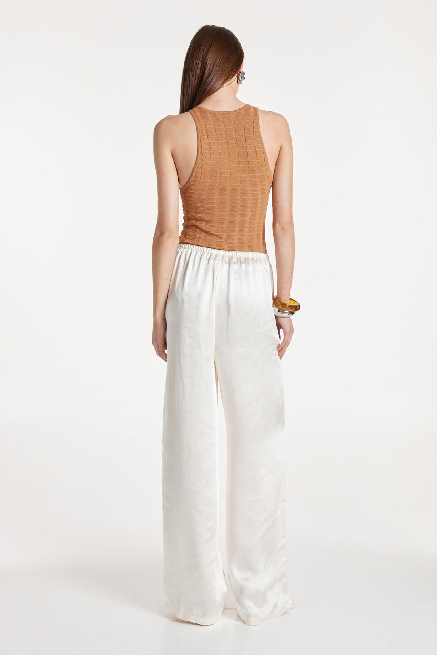 Bordeaux Knit Bodysuit | Rust