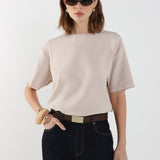 Boyfriend T-Shirt | Oat
