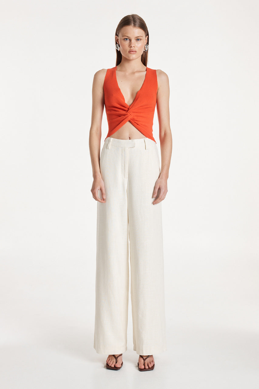 Brittney Knit Top | Red
