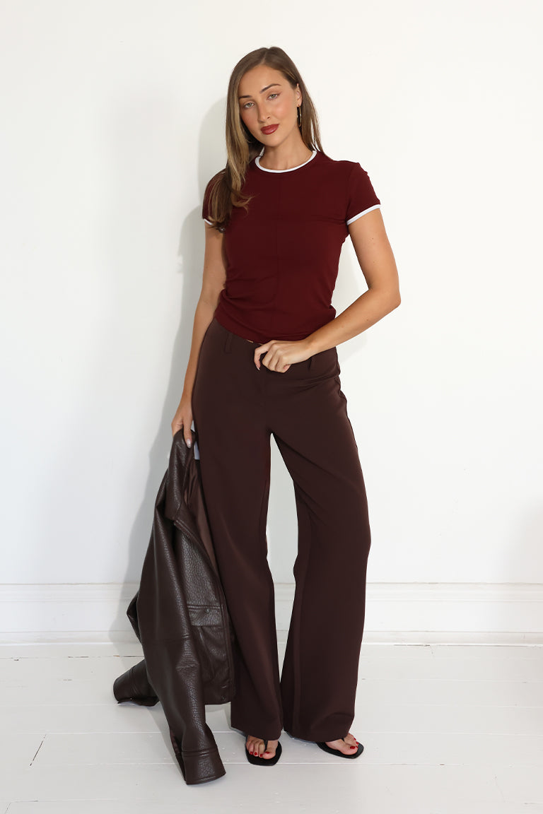 Brooke Pants | Choc