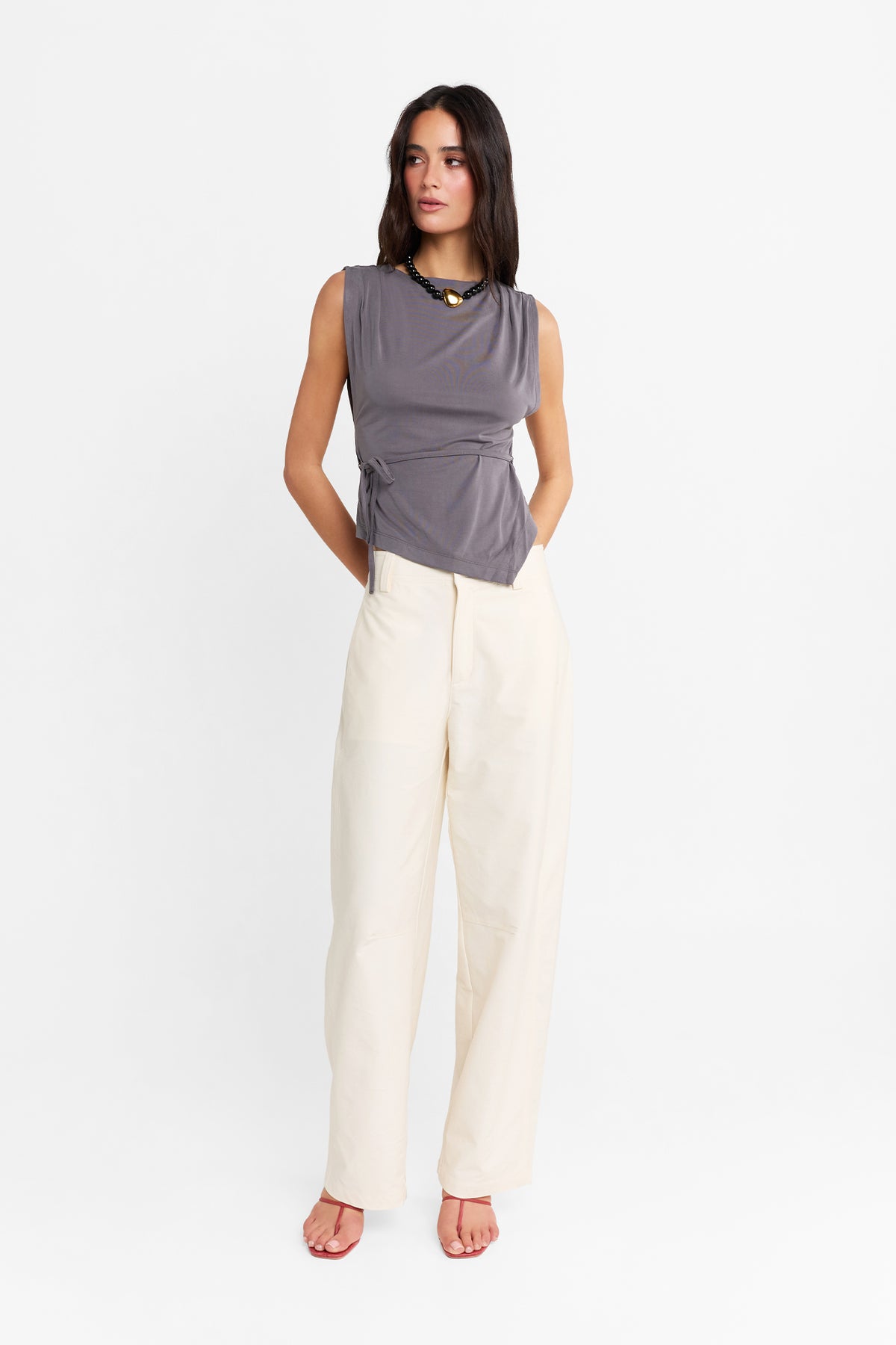 Calista Top | Slate