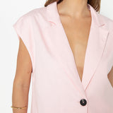 Carrie Vest | Baby Pink