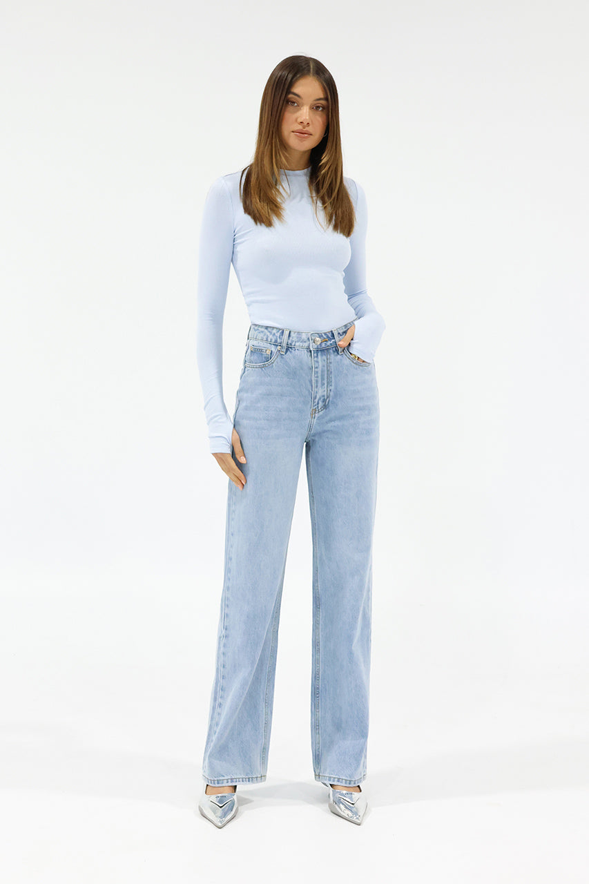 Cassidy Top | Powder Blue
