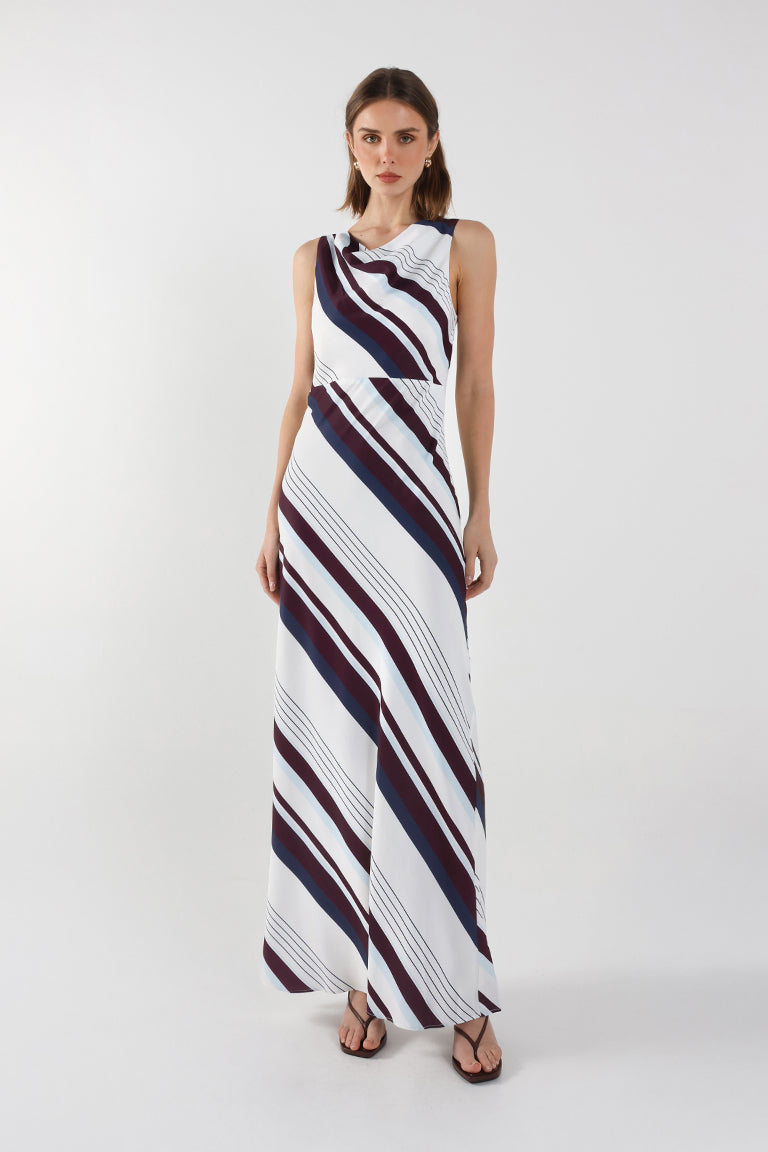 Celina Maxi Dress | Stripe