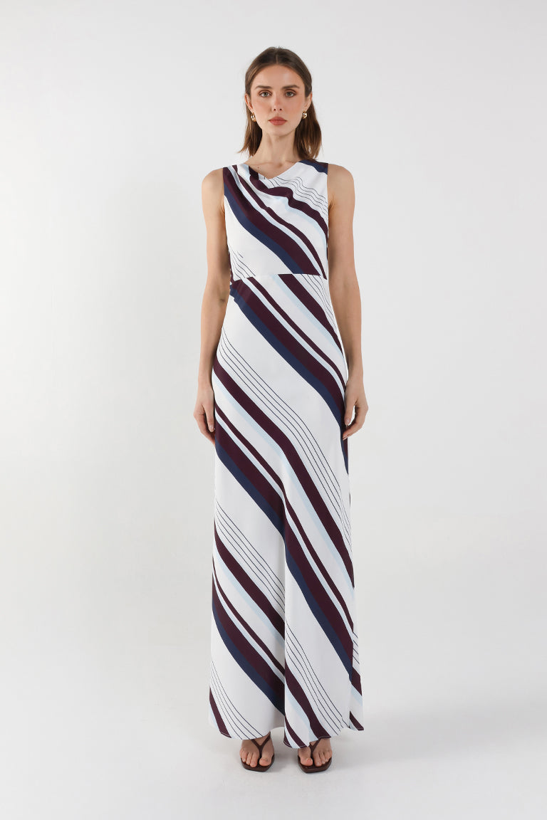 Celina Maxi Dress | Stripe