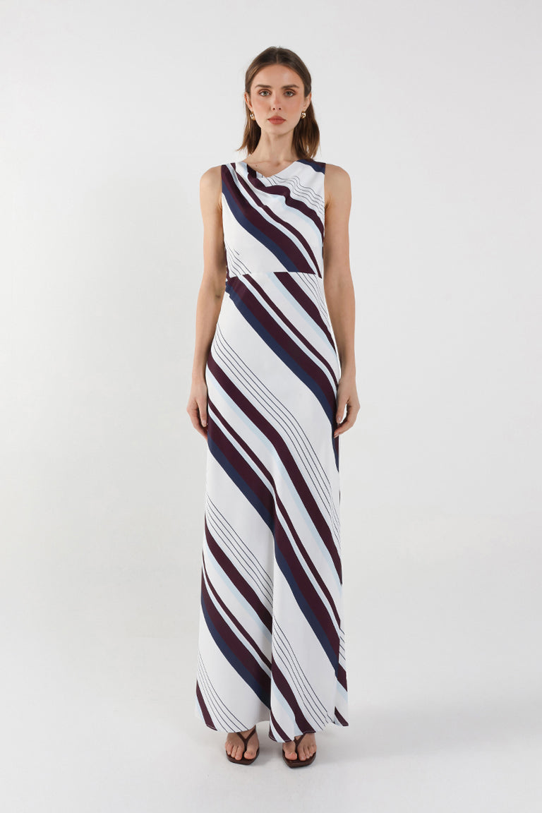 Celina Maxi Dress | Stripe
