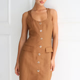 Cherie Mini Dress | Choc