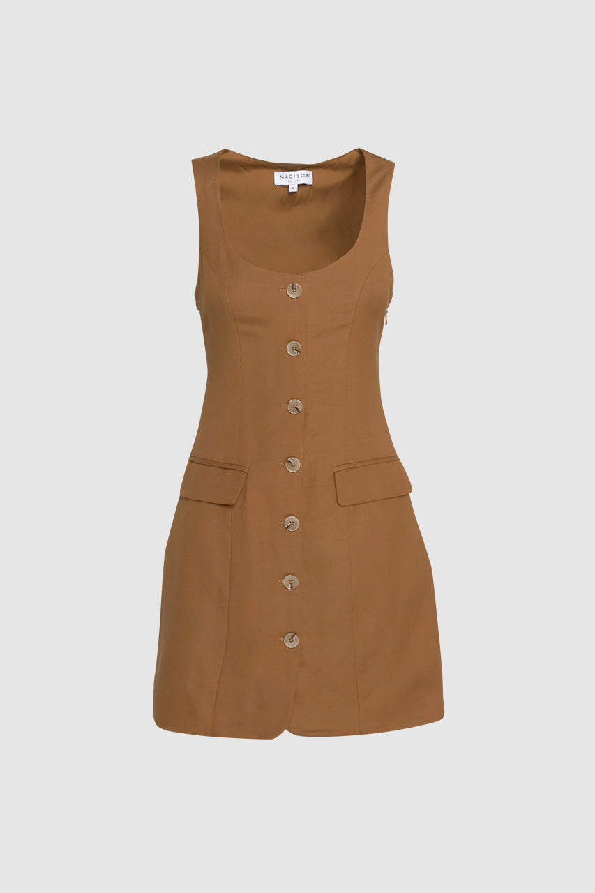 Cherie Mini Dress | Choc