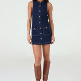 Chloe Mini Dress | Indigo