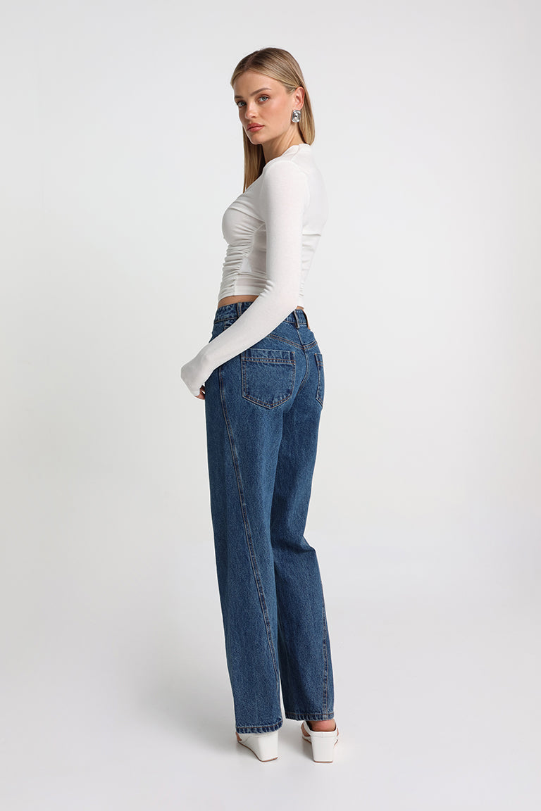 Clementine Top | White