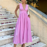 Cleo Maxi Dress | Pink