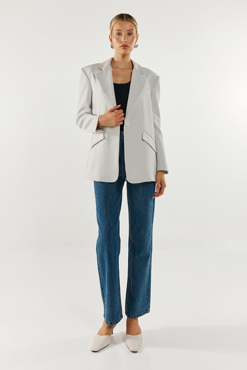 Collins Blazer | Dove