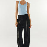 Corey Zip Pants | Black