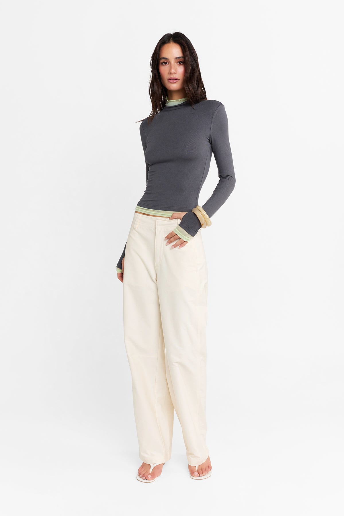 Dasha Top | Charcoal
