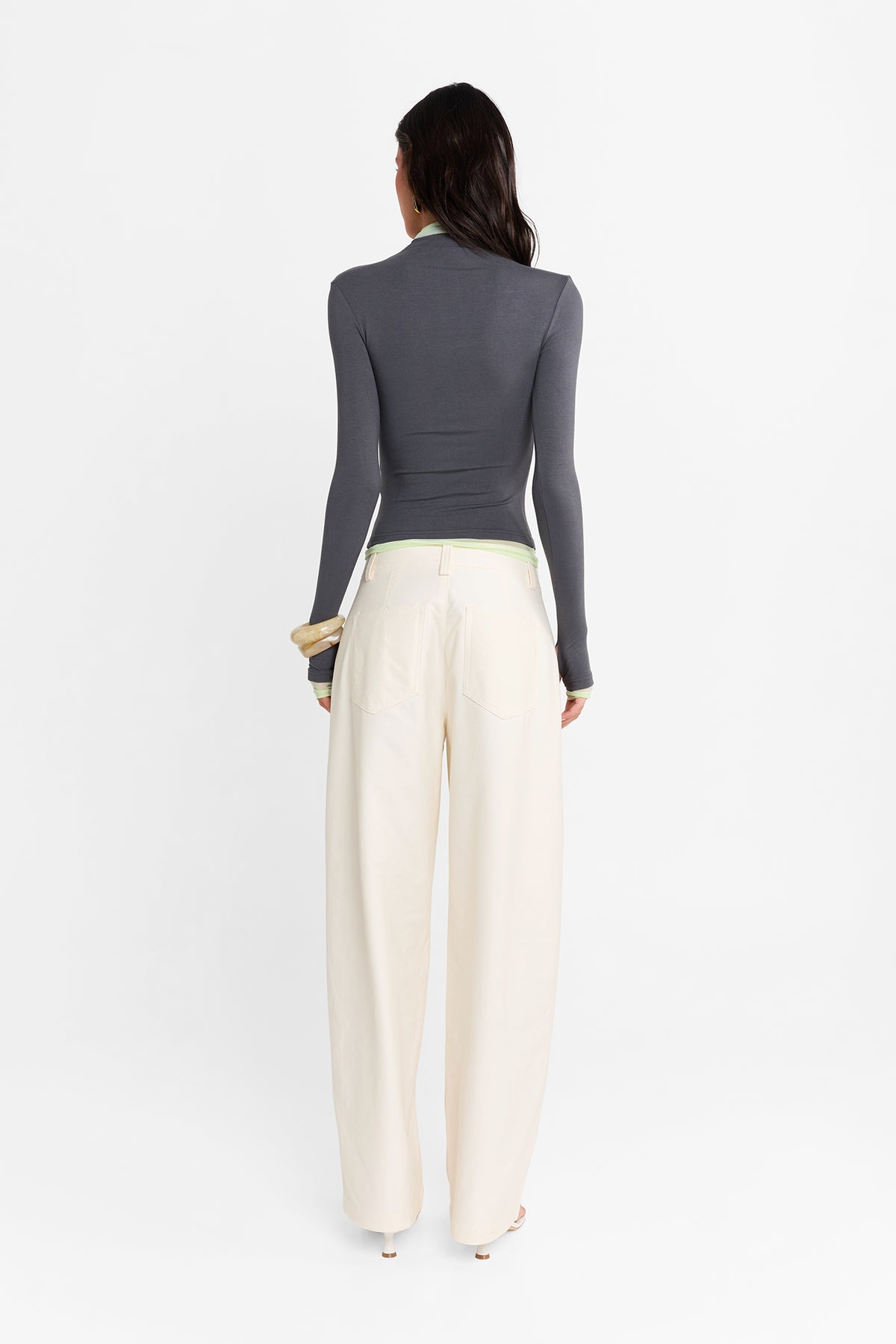 Dasha Top | Charcoal
