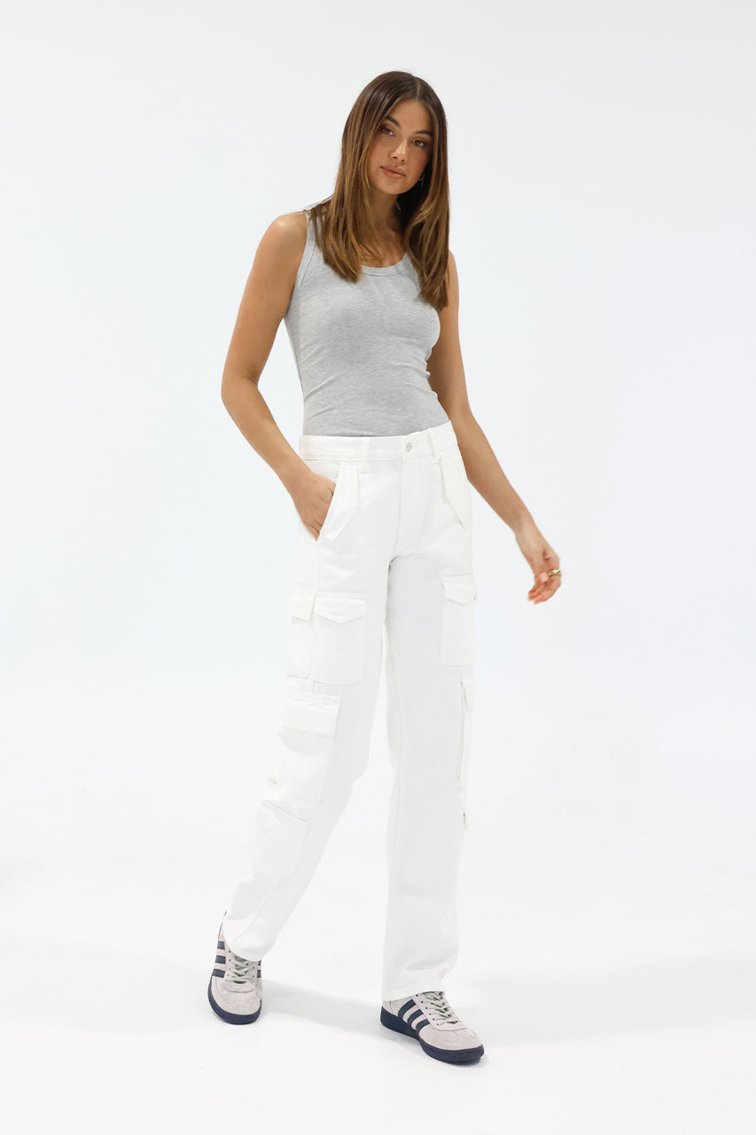 Davidson Jeans | White