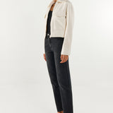 Deltora Jacket | White