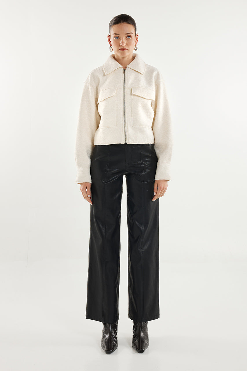 Deltora Jacket | White