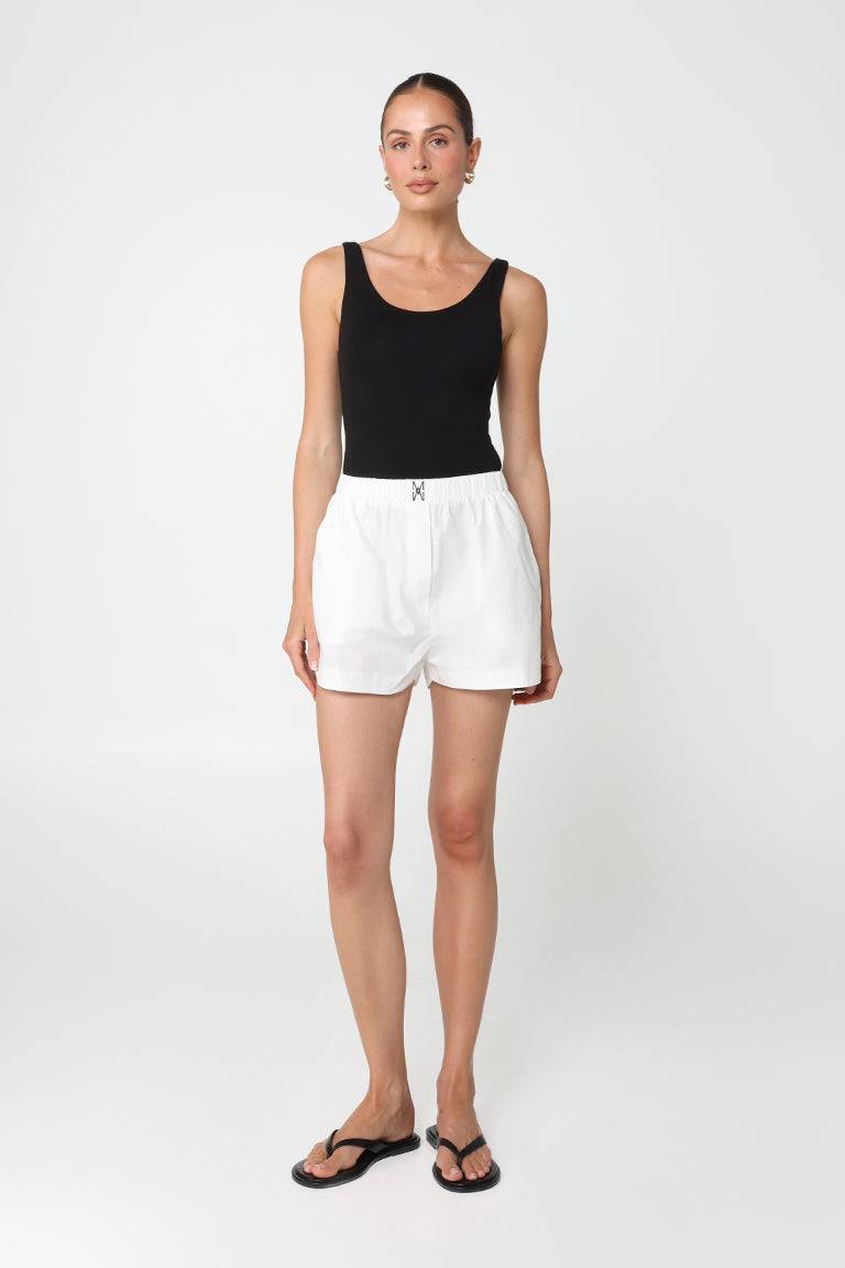 Dixon Shorts | White