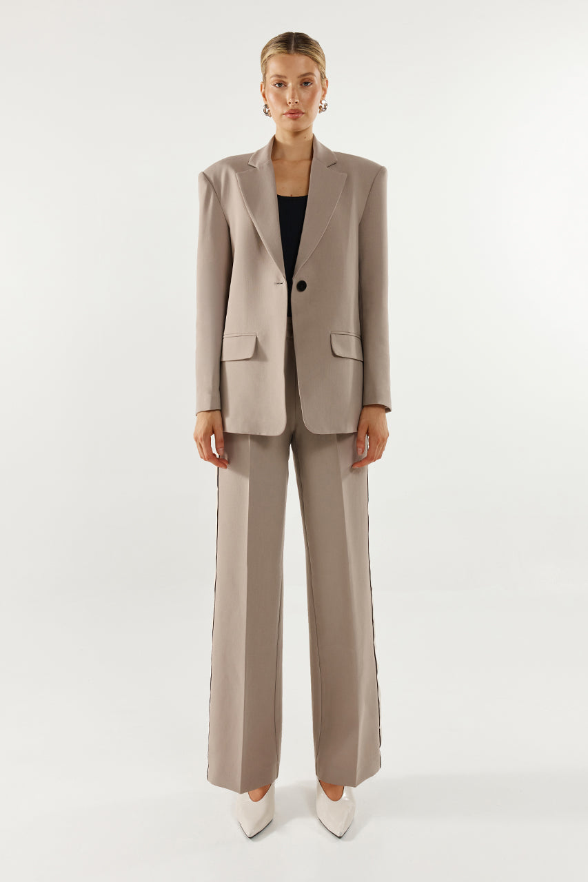 Domenica Blazer | Taupe