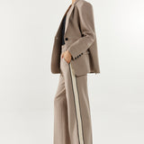 Domenica Blazer | Taupe