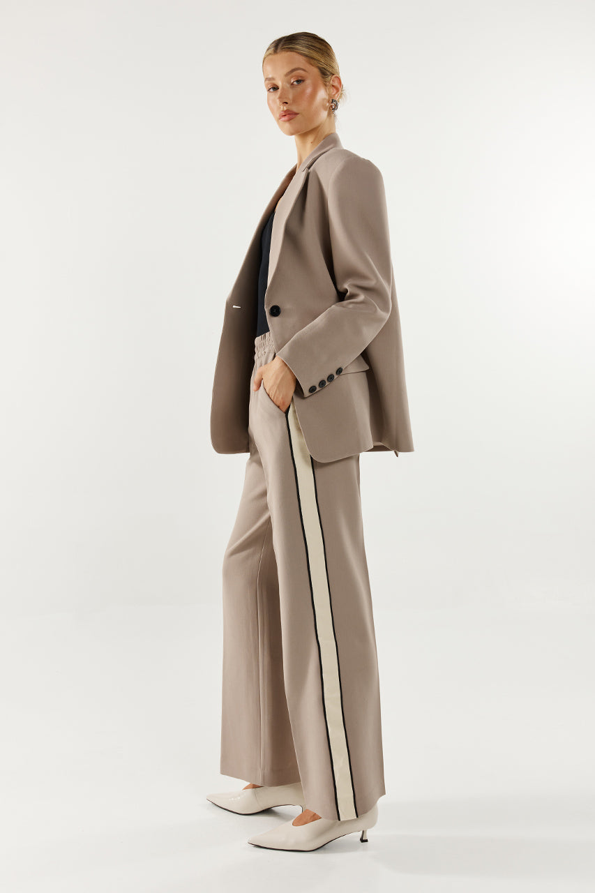 Domenica Blazer | Taupe