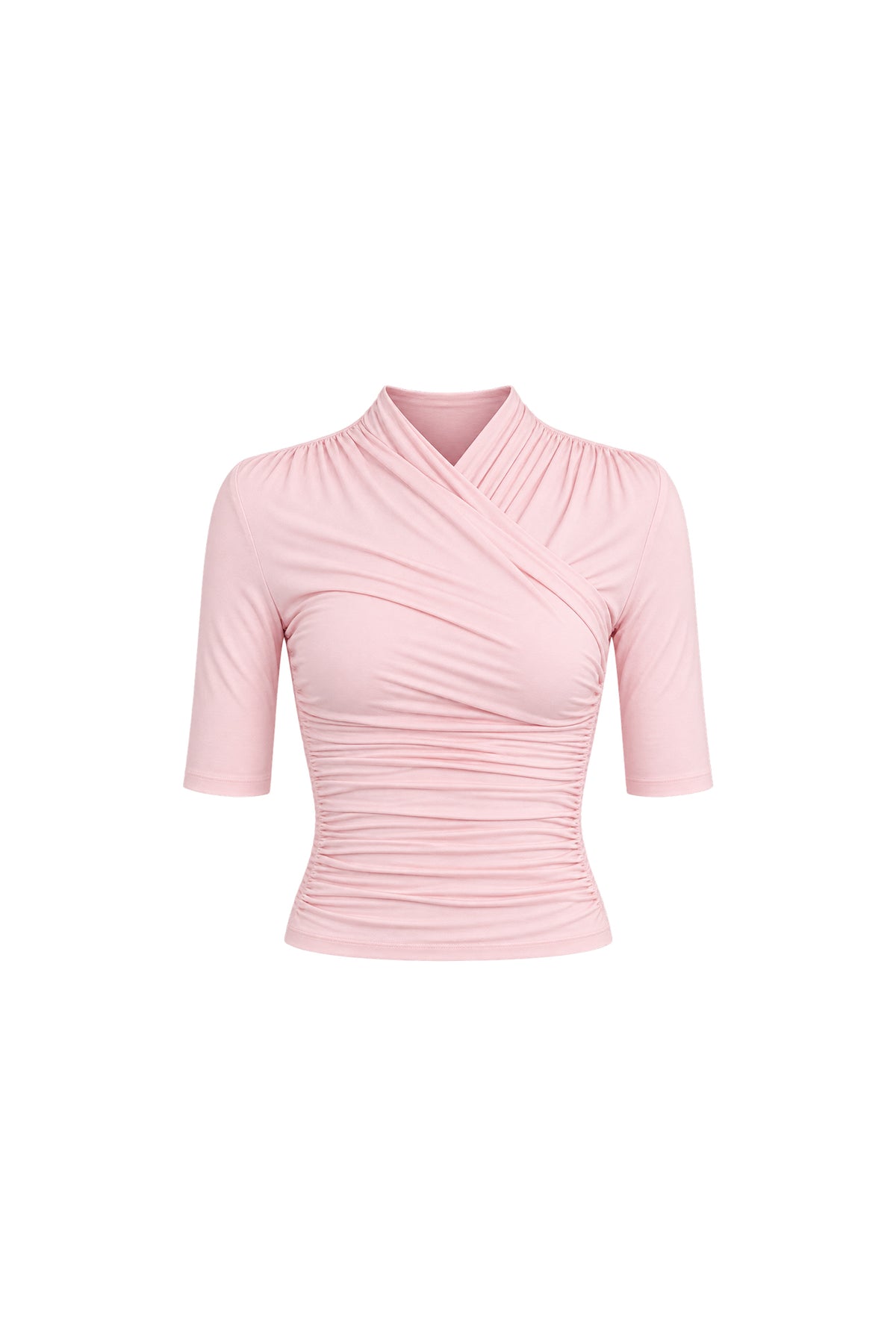 Adalia Half Sleeve Top | Pink