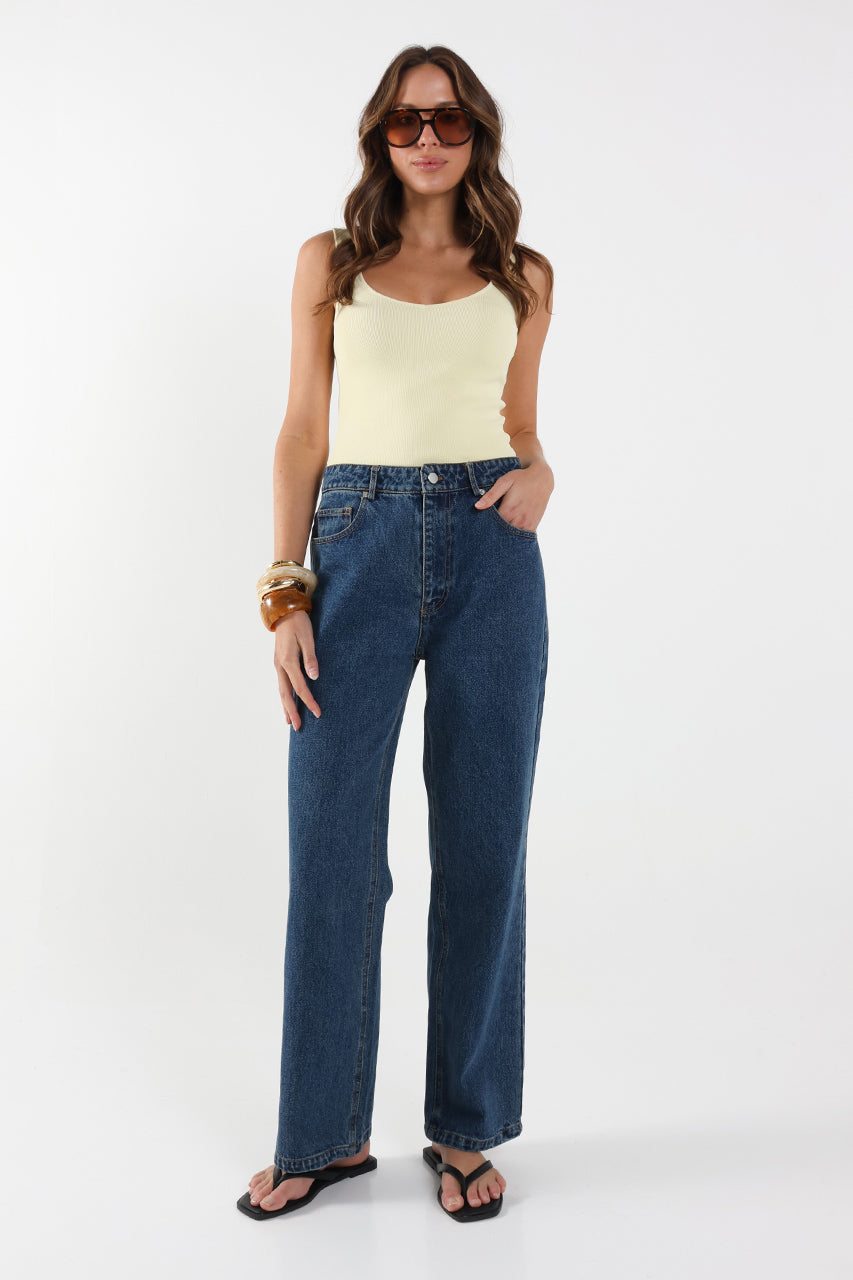 Elina Jeans | Mid Blue