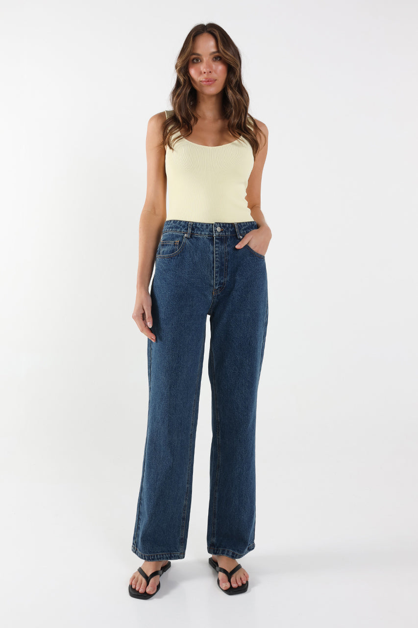 Elina Jeans | Mid Blue