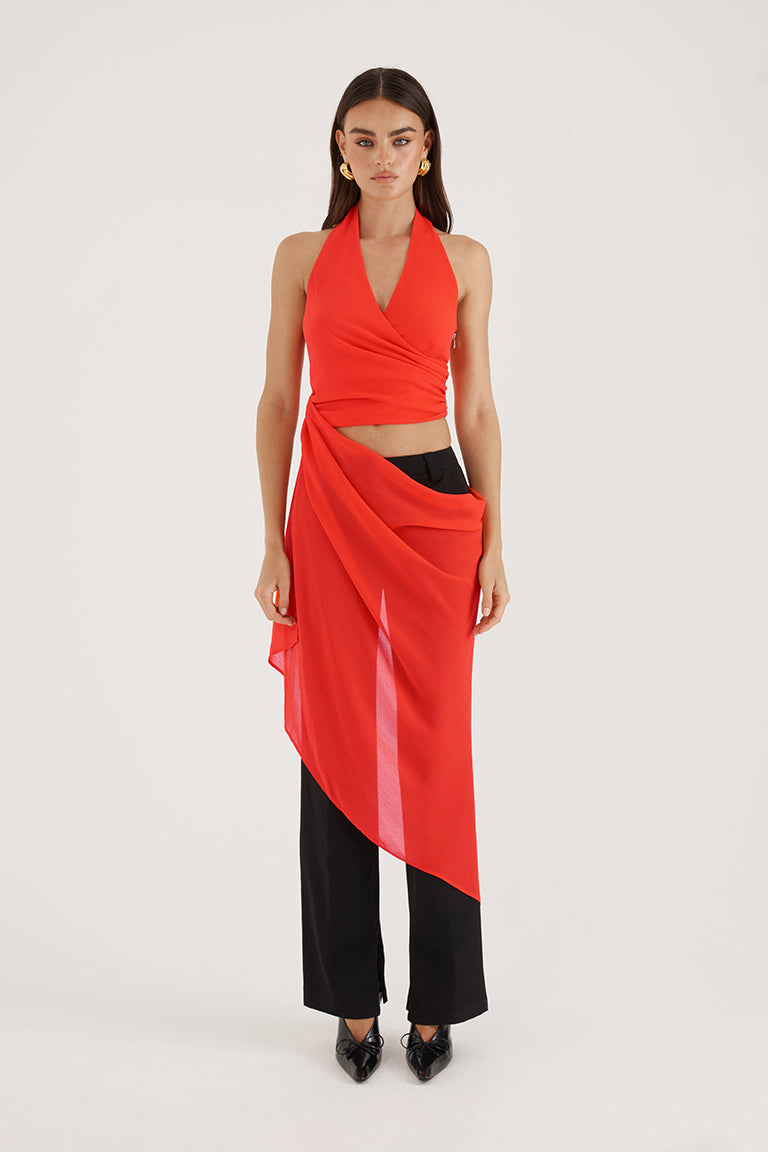 Eliza Top | Red