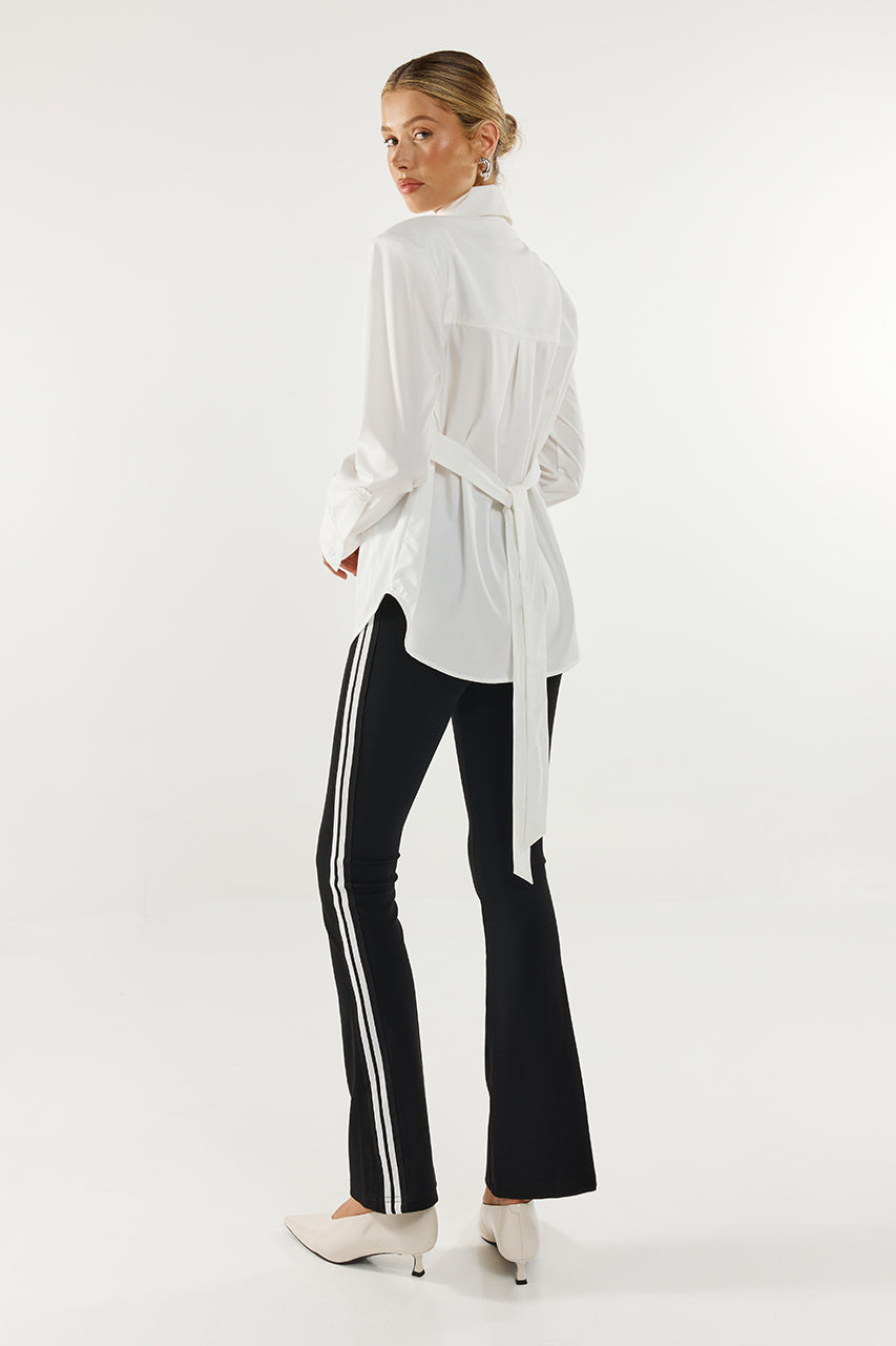 Ferris Tie Shirt | White