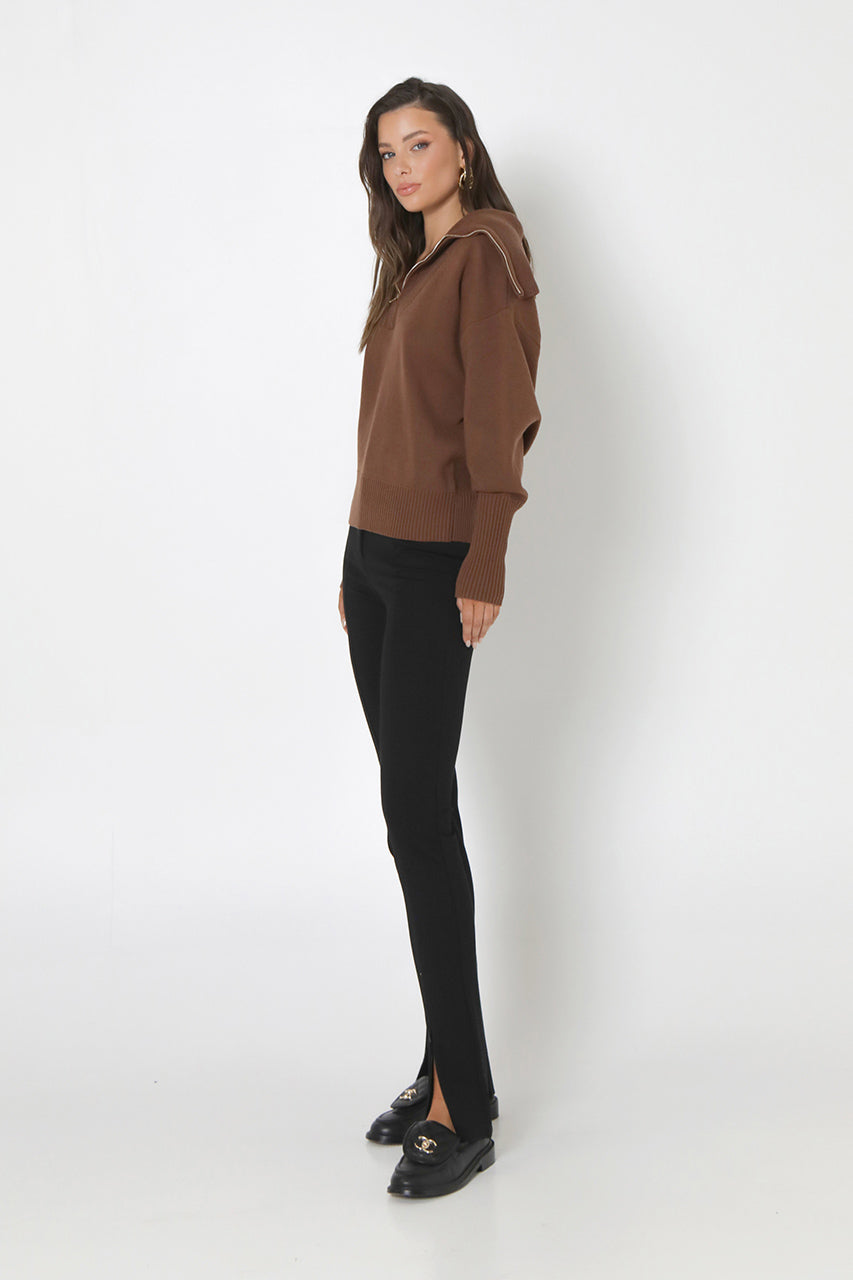 Fletcher Knit | Choc