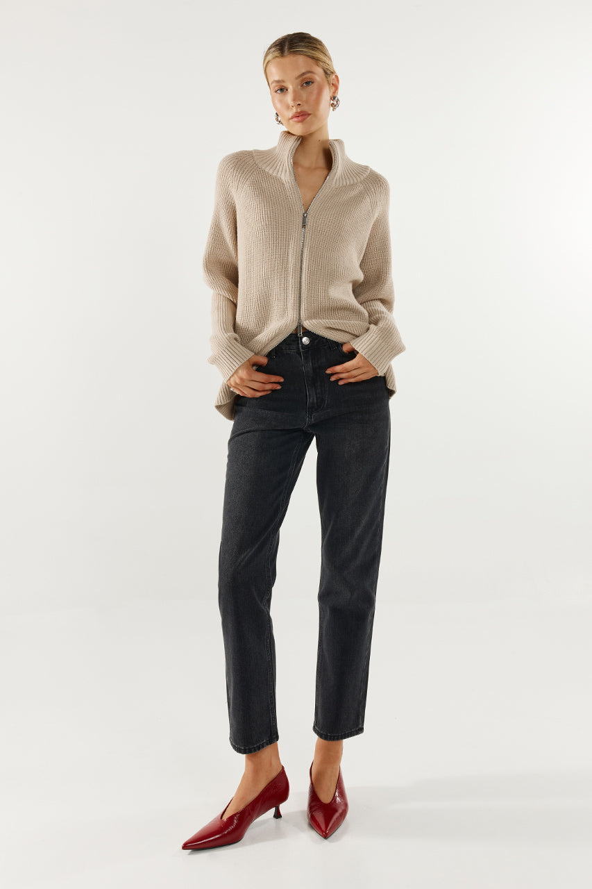 Florie Knit Cardigan | Oat