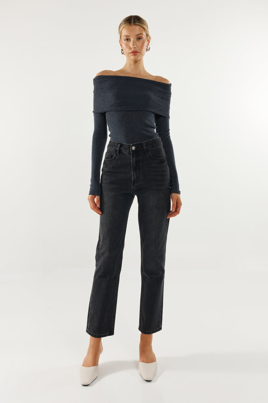 Frances Top | Charcoal
