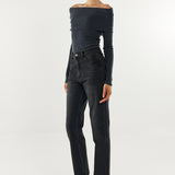 Frances Top | Charcoal