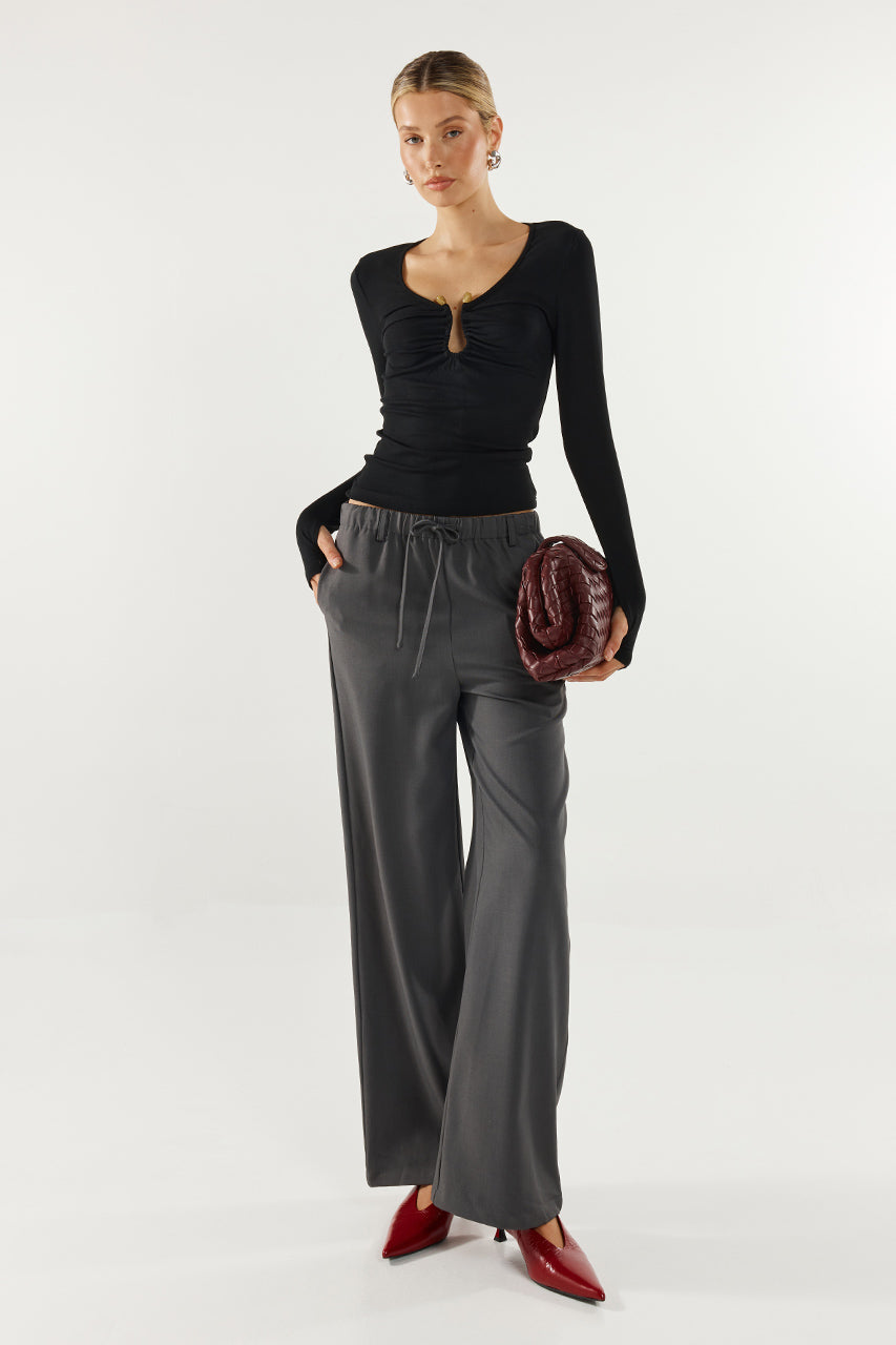 Freja Pants | Charcoal
