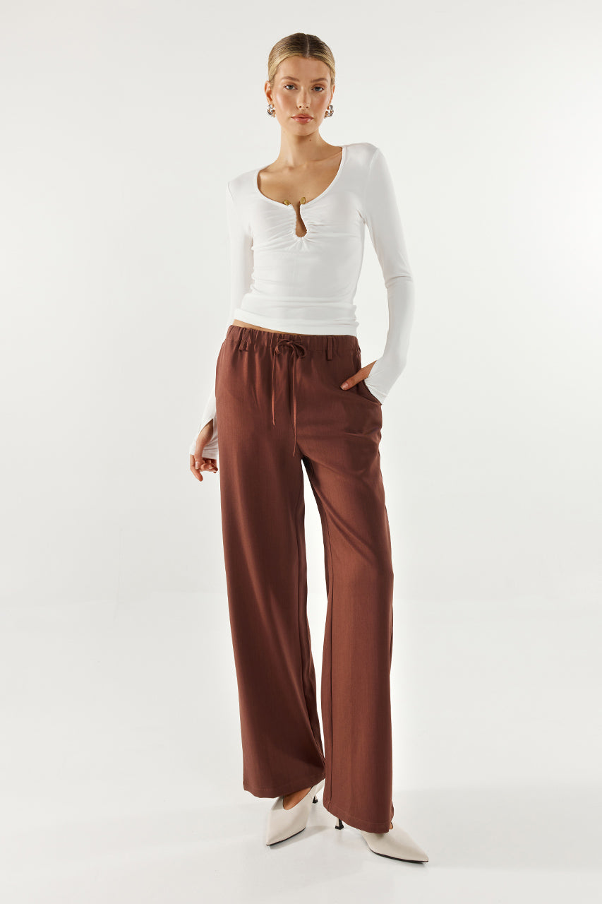 Freja Pants | Cocoa