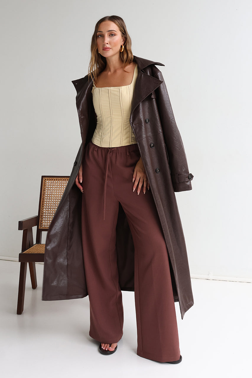 Freja Pants | Cocoa