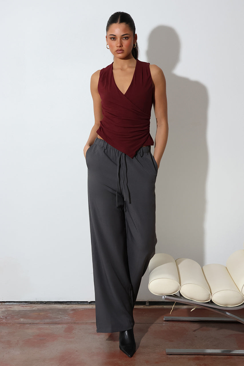 Freja Pants | Charcoal