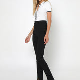 Georgia Knit Top | White