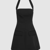 Gloria Mini Dress | Black