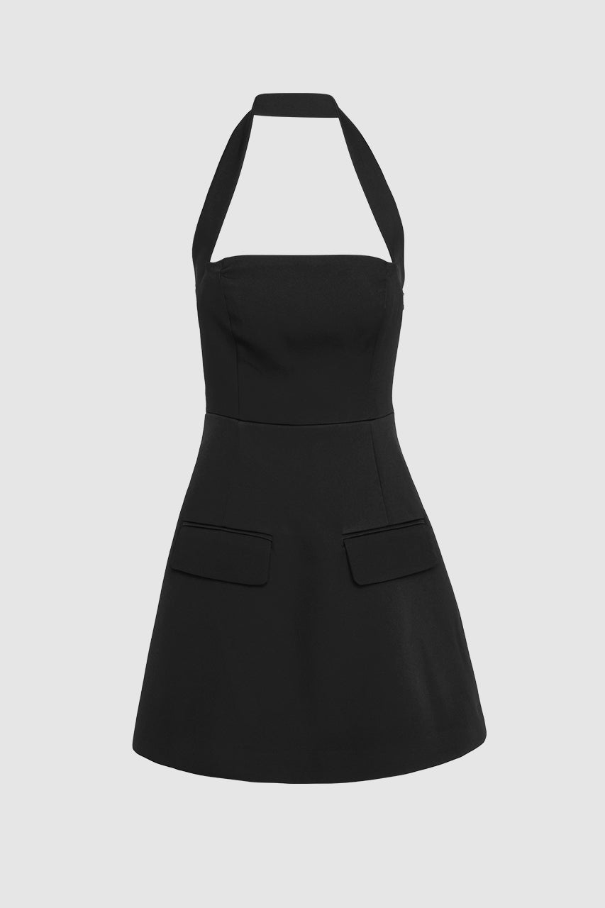 Gloria Mini Dress | Black