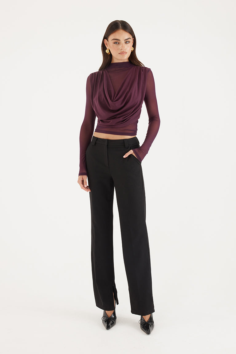 Grace Top | Plum