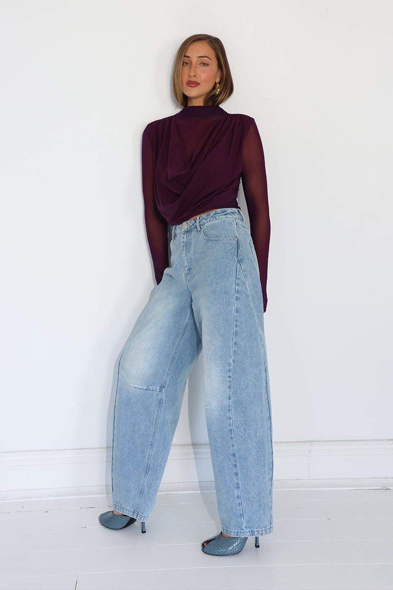 Grace Top | Plum