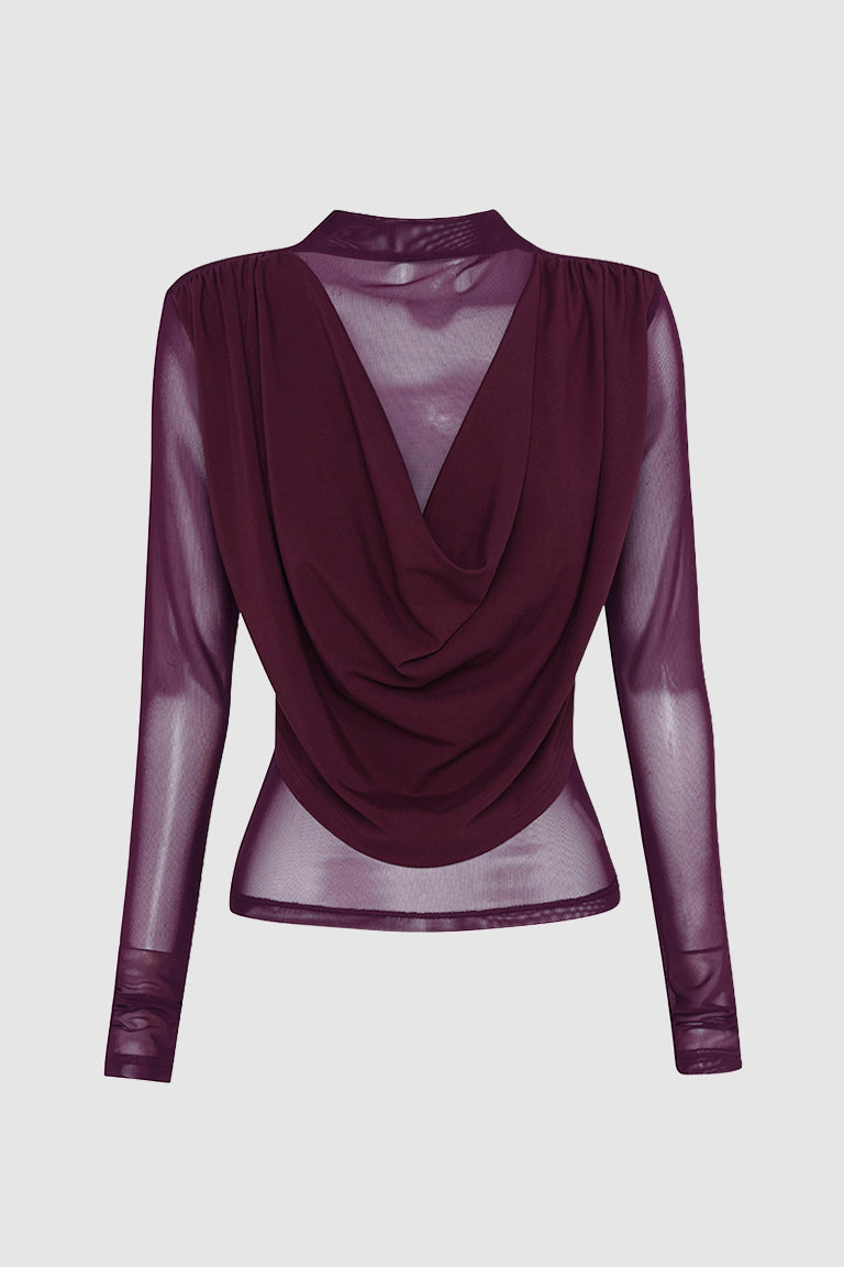 Grace Top | Plum
