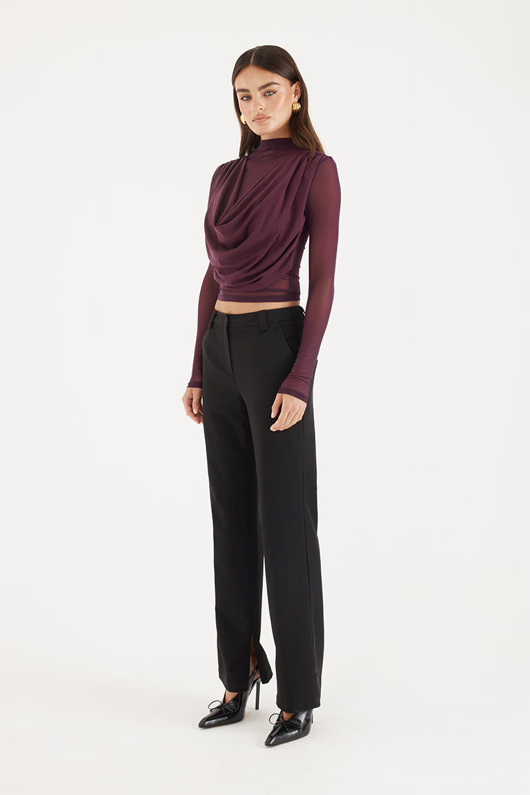 Grace Top | Plum
