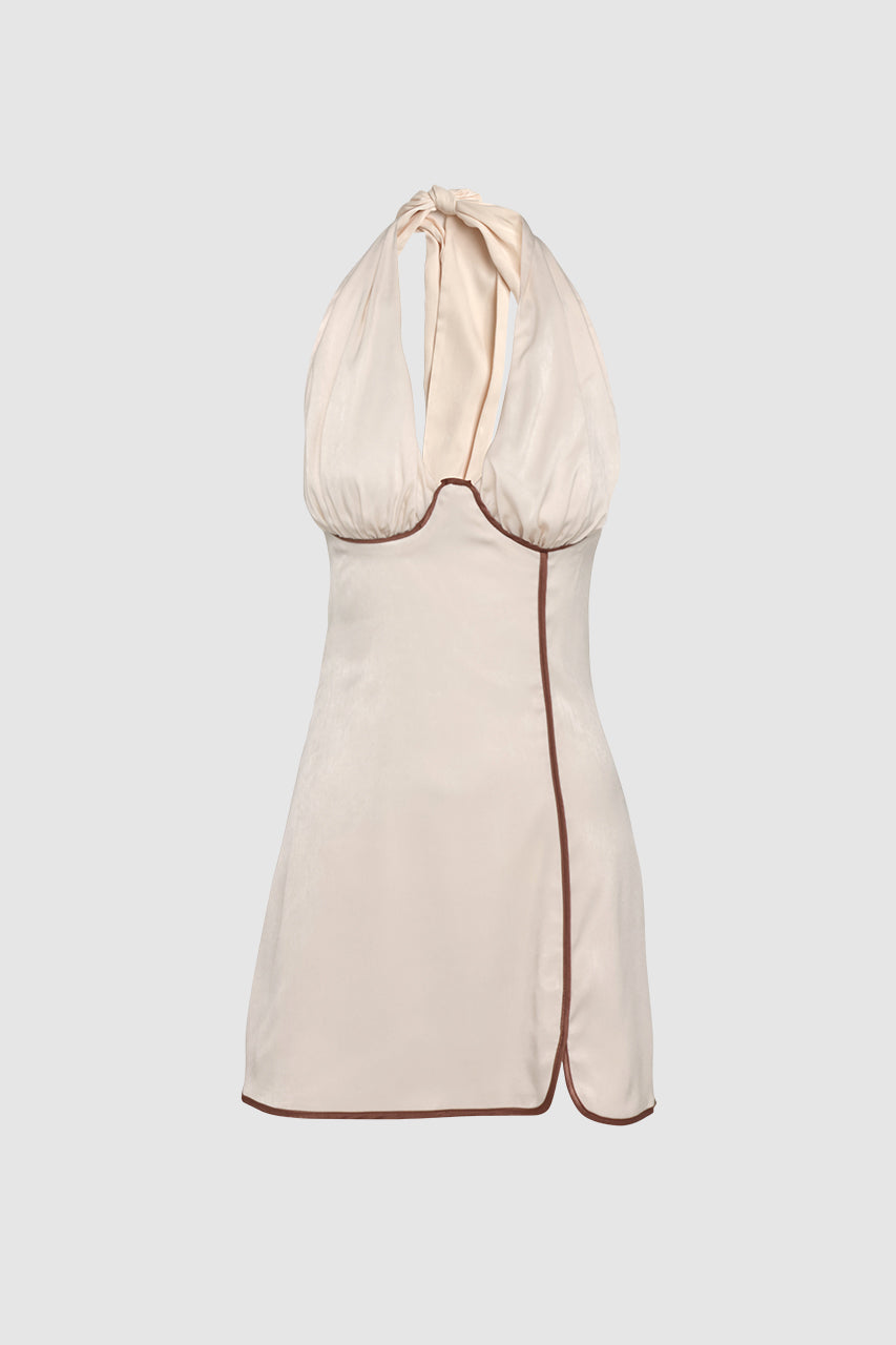 Guilia Mini Dress | Cream