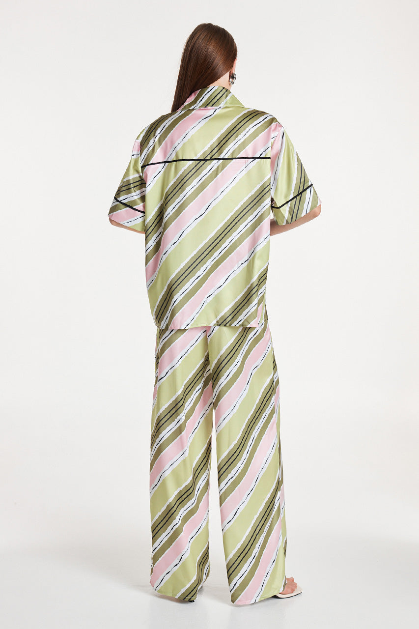 Helena Pants | Stripe