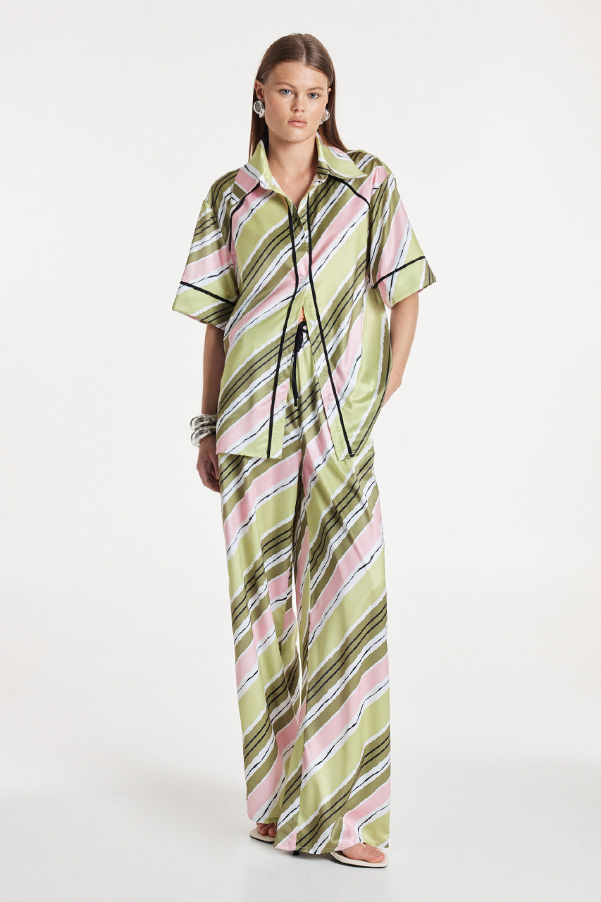 Helena Pants | Stripe